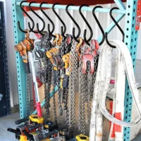 10 Pack 15 cm Large Heavy Duty S Hooks Non Slip Vinyl Coated S Hook for Hanging - Image 3
