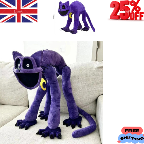 30CM Smiling Critters Plush Toy Dolls Cute Cartoon Stuffed Soft Toy Birthday Chr