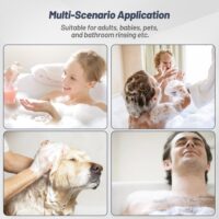 Shower Head Powerful Flow with Beads Filter Pressure Boosting Shower Head - Image 8