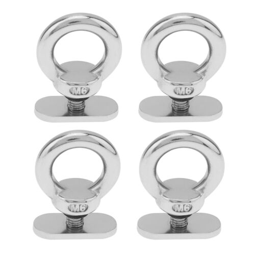 8 Pieces Roof Rack Bolts, Stainless Steel Roof Bolts M6 T Track Adapter Bolt