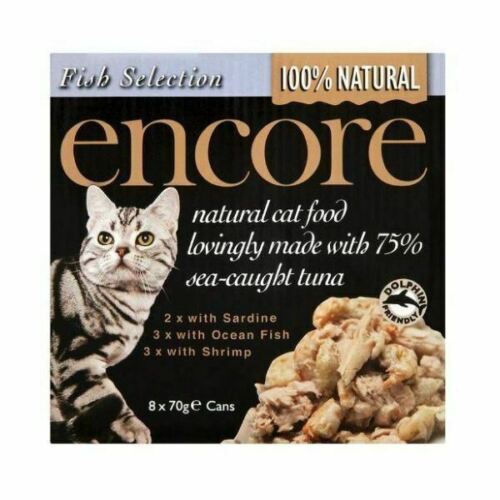 Encore 100% Natural Wet Cat Food, Multipack Chicken Selection in Broth (Pack of