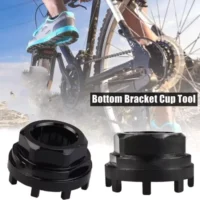 Lockring Tool,Bottom Bracket Cup Tool 8 Notch Front Chainring Lockring Remover - Image 4