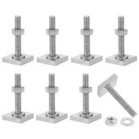 8 Pieces Roof Rack Bolts, Stainless Steel Roof Bolts M6 T Track Adapter Bolt - Image 6