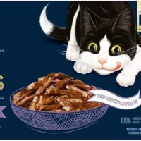 FELIX Tasty Shreds Mixed Selection in Gravy Wet Cat Food 40x80g - Image 3